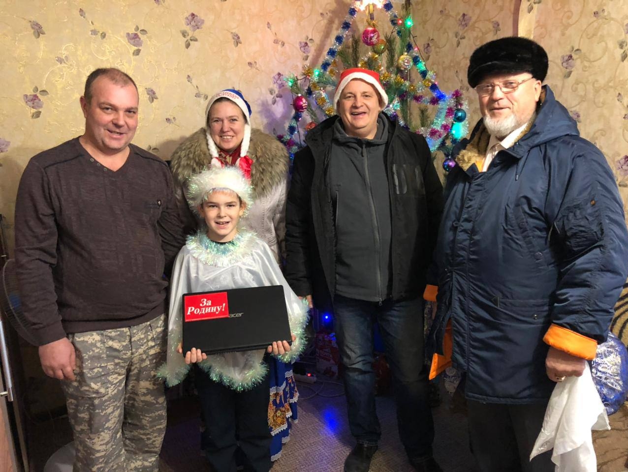Мальчик из Старого Оскола получил в подарок ноутбук от Алексея Журавлева