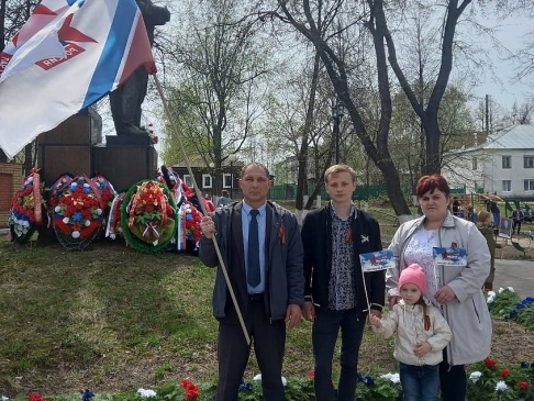 КИРОВСКАЯ "РОДИНА" ПРОВЕЛА ПАМЯТНЫЕ АКЦИИ КО ДНЮ ПОБЕДЫ В ЯРАНСКОМ РАЙОНЕ
