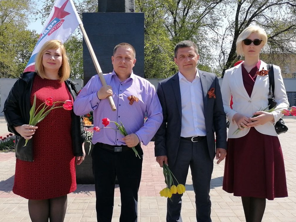 Воронежская "РОДИНА" приняла активное участие в праздновании Дня Победы