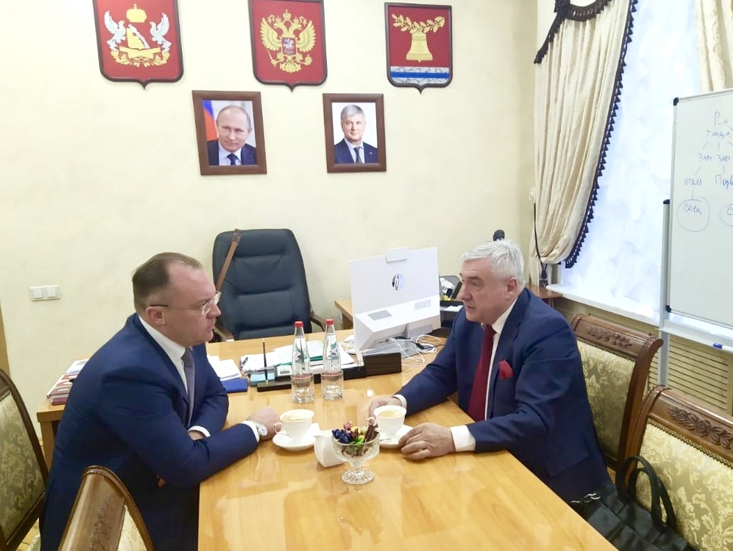 Любомир Радинович с рабочим визитом посетил Павловский район Воронежской области