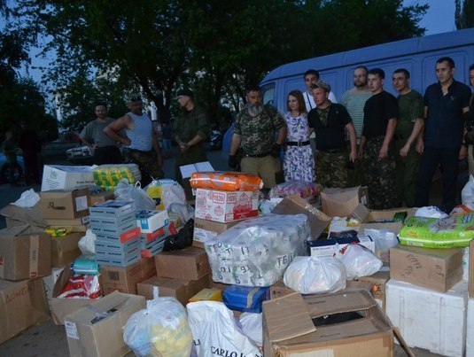 Патриоты Питера и Ленобласти продолжают сбор гуманитарной помощи для Новороссии