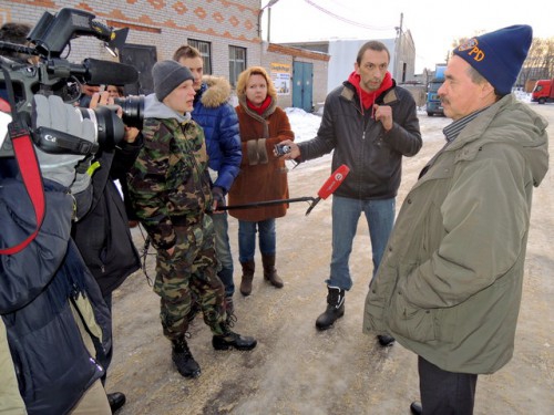 "Миграционный спецназ" Алексея Журавлева, город Лосино-Петровск, 05.12.2012