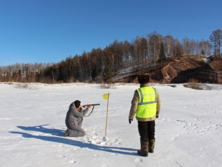 Красноярские активисты провели соревнования среди охотников