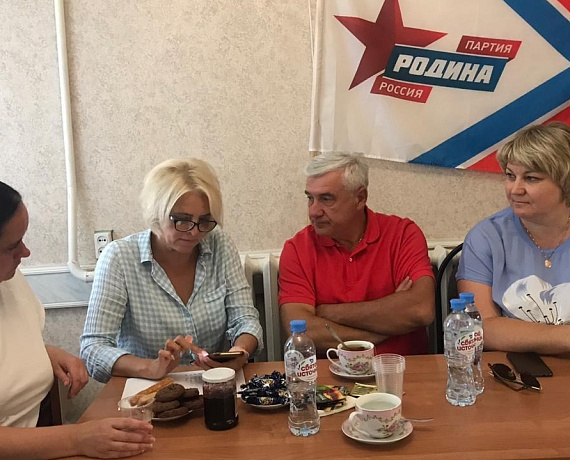 Председатель Воронежской "РОДИНЫ" провел ряд рабочих встреч в районах области