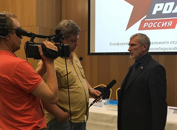 Рабочий визит Алексея Журавлева в Новосибирскую область, 03.07.2019