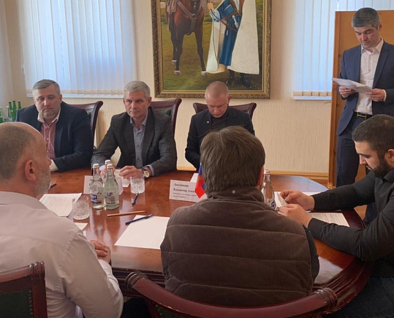 Рылеев, Лобзин и Лактюшин посетили с рабочим визитом Республику Ингушетия