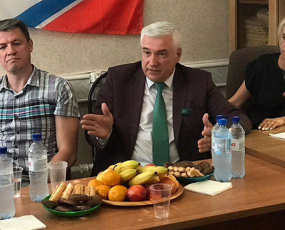 Любомир Радинович посетил с рабочим визитом Павловский район