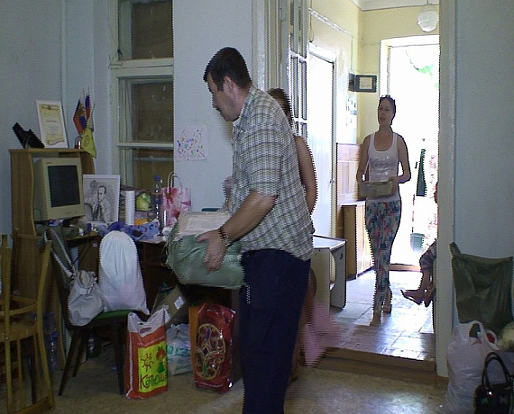 Рязанские активисты собрали гуманитарную помощь для Донецка