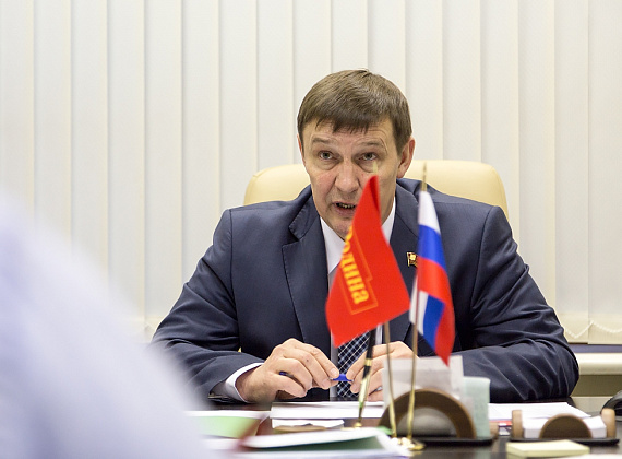 Встреча с руководителем фракции "РОДИНА" в Мосгордуме Андреем Шибаевым, 21.01.2015