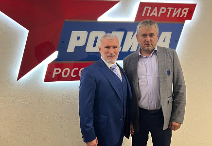 Журавлев встретился с кандидатом от "РОДИНЫ" в Госдуму Иваном Серебряковым