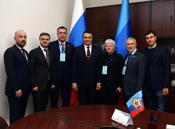 Рабочий визит Алексея Журавлева в ЛНР, 10-12.11.2018