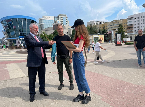 Рабочий визит Алексея Журавлева в Белгородскую область, 14.06.2021