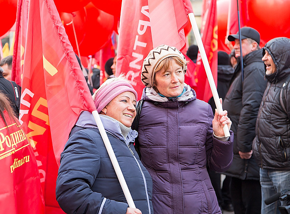 Партия "РОДИНА" - на акции "Мы едины!", 04.11.2014 (2 часть)