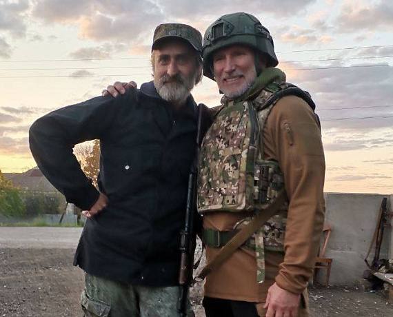 День Великой Победы Алексей Журавлев встретил на передовой в Донбассе