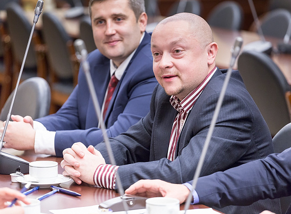 Алексей Журавлёв встретился с венгерскими патриотами из партии "Йоббик", 12.11.2014