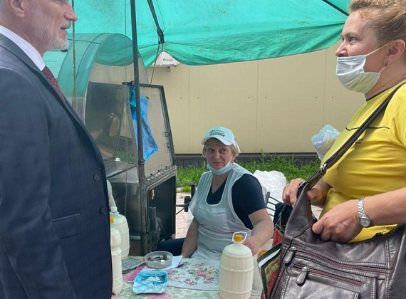 Рабочий визит Алексея Журавлева в Липецкую область, 12.06.2021