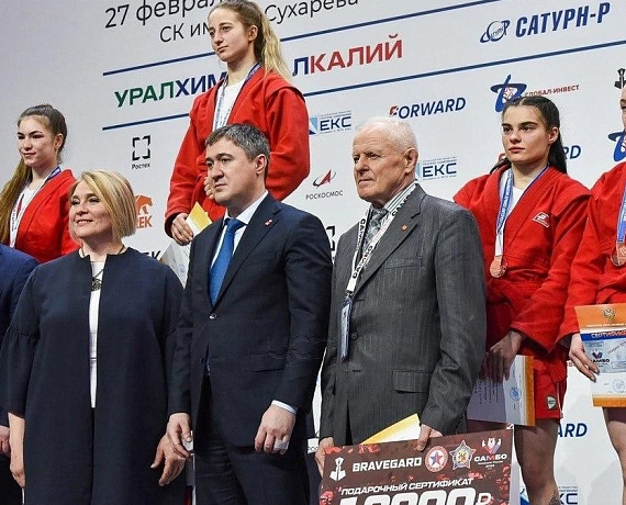 Соратники "РОДИНЫ" приняли участие в открытии чемпионата России по самбо в Перми