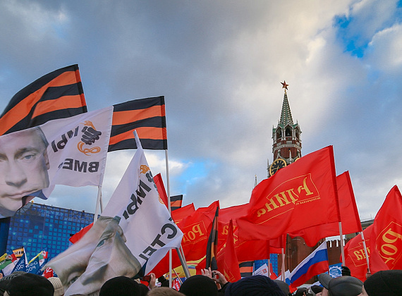Митинг-концерт на Красной площади в поддержку принятия Крыма в состав РФ, 18 марта 2014 г.