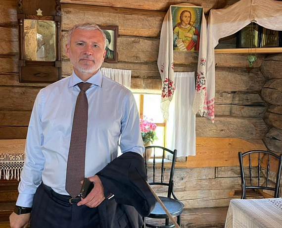 Алексей Журавлев посетил самый большой в России музей под открытым небом в Тальцах
