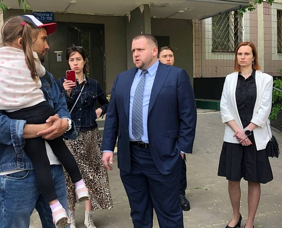 Продолжается работа Московской "РОДИНЫ" с ситуацией с некачественным капремонтом в Черемушках