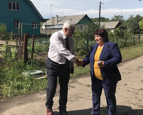 Любомир Радинович в Грибановском районе встретился с кандидатами и избирателями