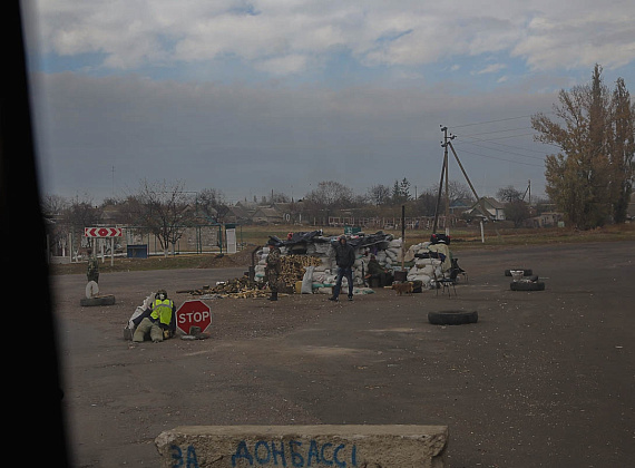 Делегация партии "РОДИНА" в Новороссии, 01.11.2014