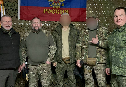 Алексей Журавлев посетил подразделение БАРС 3 "Родина"