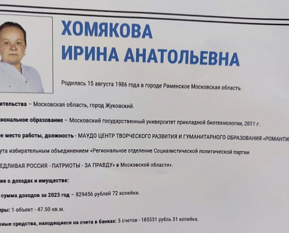 В Подмосковье проходит рейд кандидатов-родинцев по избирательным участкам