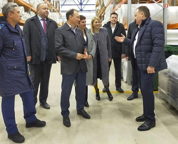 Председатель Совета депутатов Щелково Мария Тарасова посетила с рабочим визитом ряд предприятий