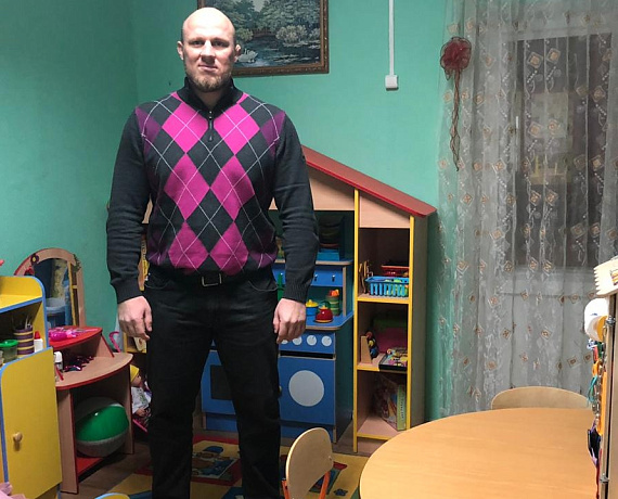 Самарские соратники поздравили сотрудников и воспитанников Реабилитационного центра