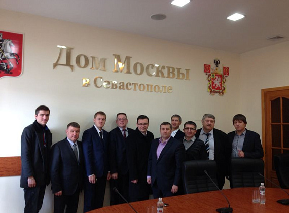Делегация "РОДИНЫ" и инвесторов в Крыму, 12 и 13 апреля 2014 г.