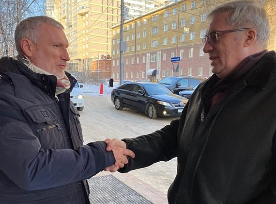 Рабочий визит Алексея Журавлева в Новосибирск (01.02.2020)