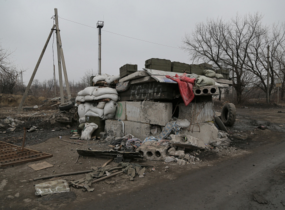 Жизнь в Дебальцево, 01.03.2015