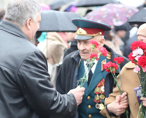 Красноярские партийцы почтили память красноармейцев, одержавших победу над Германией