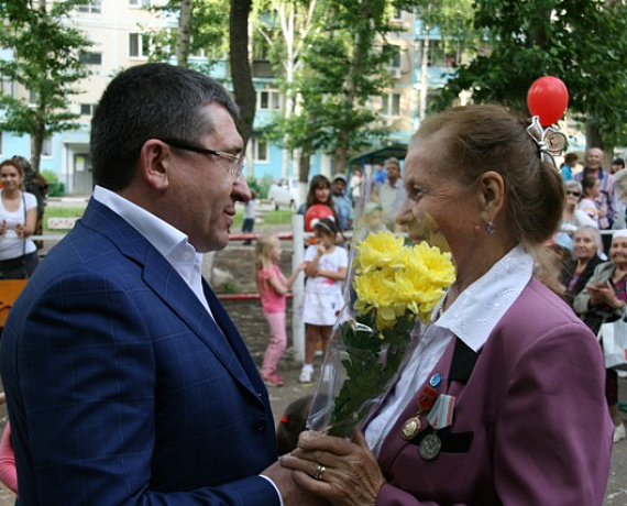 Оренбургские активисты организовали праздник двора
