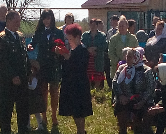 Соратники организовали митинг в честь 70-летия Победы в маленькой нижегородской деревне