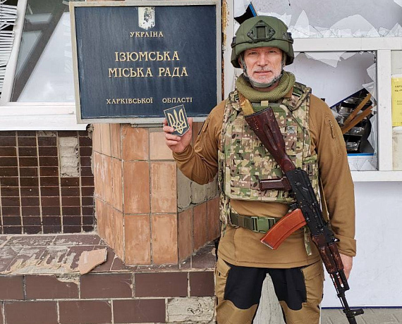 День Великой Победы Алексей Журавлев встретил на передовой в Донбассе