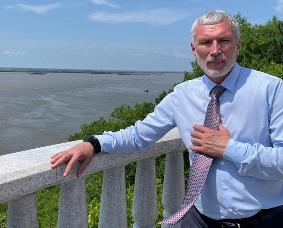 Алексей Журавлев встретился с врио губернатора Хабаровского края Михаилом Дегтяревым