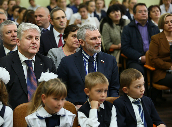 Открытие школы в селе Ташлык, 11.10.2016