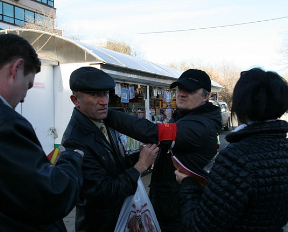"РОДИНА" Оренбурга провела пикеты в поддержку Новороссии