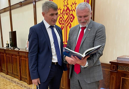 Алексей Журавлев встретился с главой Республики Чувашия Олегом Николаевым