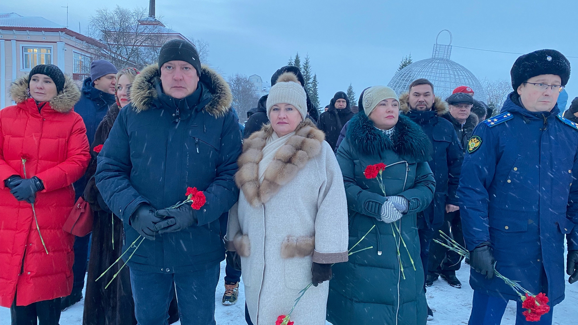 Андрей Ружников принял участие в Акции, посвящённой Дню Героев Отечества