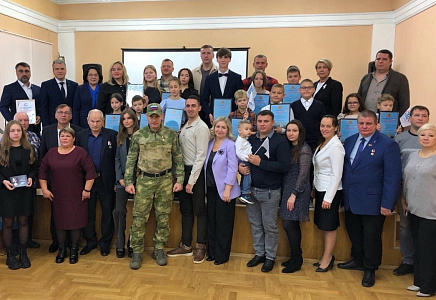 Геннадий Селебин помог с организацией вручения награды "Отец солдата"