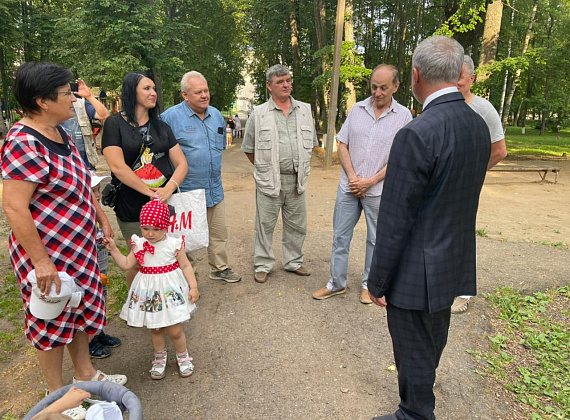 Рабочий визит Алексея Журавлев в Ивановскую область, 28.06.2021