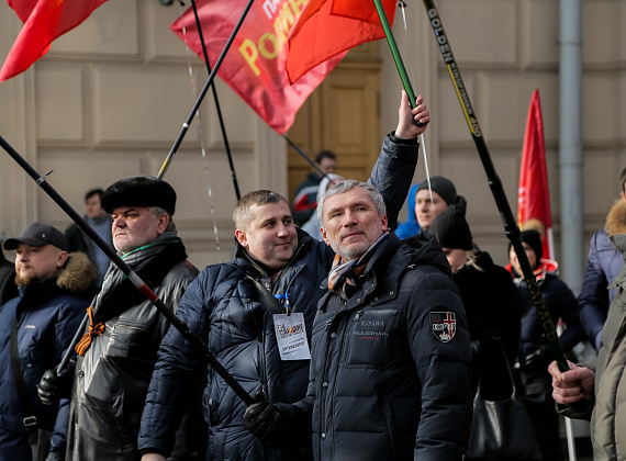 "Год Майдану. Не забудем, не простим", Москва, 21.02.2015 (часть 1)