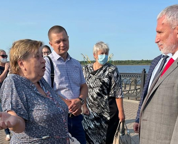Жители Сарапула рассказали Алексею Журавлеву о проблемах города