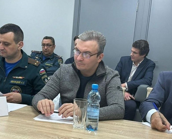 Габов обсудил обеспечение жильем эвакуированных курян, находящихся в Подмосковье