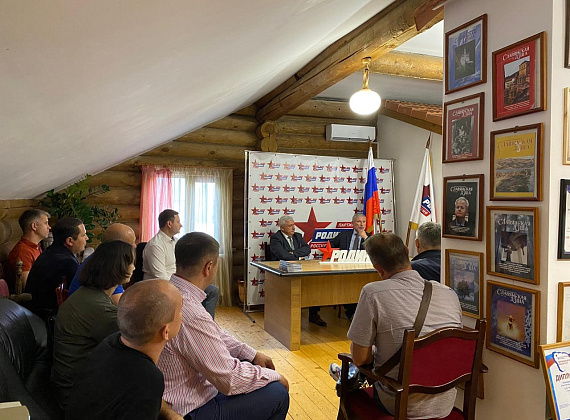 Рабочий визит Алексея Журавлева в Воронежскую область 05-06.09.2020 г.