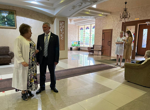 Рабочий визит Алексея Журавлев в Ивановскую область, 28.06.2021
