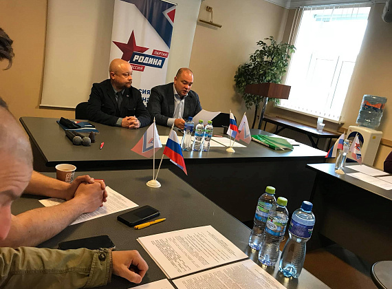 Федор Бирюков на конференции по выдвижению Андрея Петрова в губернаторы Санкт-Петербурга, 02.06.2019